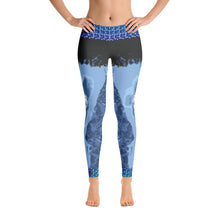 Mount Tallac Blue - Tahoe Sugar Skull Leggings - Totally F*ing Brutal