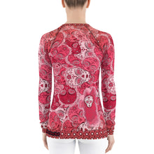 Ruby - Tahoe Sugar Skull Women's Rash Guard - Totally F*ing Brutal