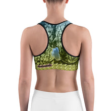 Ancient Green - Tahoe Sugar Skull Sports bra - Totally F*ing Brutal