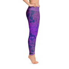 Lavender Love Hearts Leggings - Totally F*ing Brutal