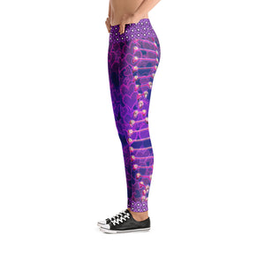 DNA Sugar Skull Leggings - Totally F*ing Brutal