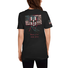 Born Free Bike Free Sugar Skull T-shirt - Totally F*ing Brutal