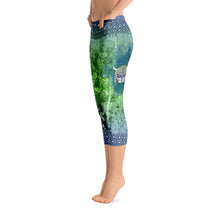 War Maiden - Tahoe Sugar Skull Capri Leggings - Totally F*ing Brutal