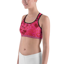 Love Hearts Sports bra - Totally F*ing Brutal