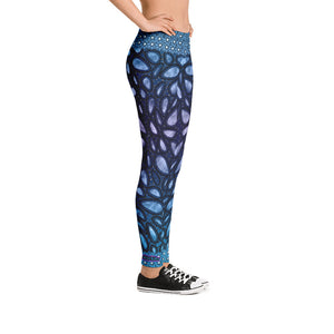 Blue Shell Leggings - Totally F*ing Brutal