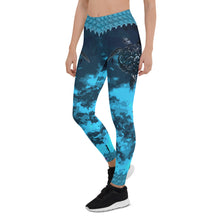 Sea Turtle Aussie Wild Side Leggings