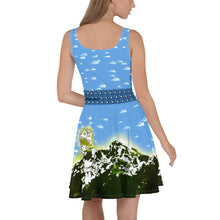 Alpine Sunrise - Tahoe Sugar Skull Skater Dress - Totally F*ing Brutal