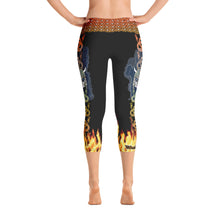 Viking Fire Maiden - Tahoe Sugar Skull Capri Leggings - Totally F*ing Brutal