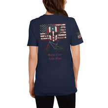 Born Free Bike Free Sugar Skull T-shirt - Totally F*ing Brutal