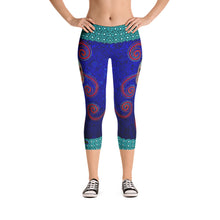 Nightshade Outback Sugar Skull -  Capri Leggings - Totally F*ing Brutal