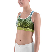 Ancient Green - Tahoe Sugar Skull Sports bra - Totally F*ing Brutal