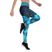 Sea Turtle Aussie Wild Side Leggings