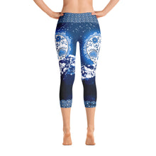 Mountain Moon - Tahoe Sugar Skull Capri Leggings - Totally F*ing Brutal