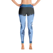 Mount Tallac Blue - Tahoe Sugar Skull Leggings - Totally F*ing Brutal