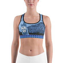 Mount Tallac Blue - Tahoe Sugar Skull Sports bra - Totally F*ing Brutal
