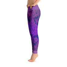 Lavender Love Hearts Leggings - Totally F*ing Brutal
