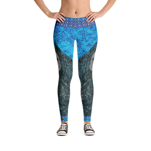Grampians Green Sugar Skull - Leggings - Totally F*ing Brutal