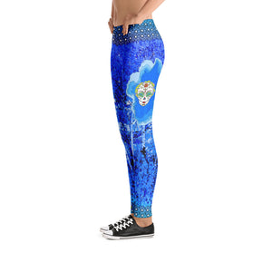 Winter Chill Aspens - Tahoe Sugar Skull Leggings - Totally F*ing Brutal