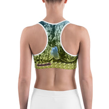 Ancient Green - Tahoe Sugar Skull Sports bra - Totally F*ing Brutal