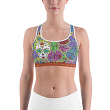 Rainbow - Tahoe Sugar Skull Sports Bra - Totally F*ing Brutal