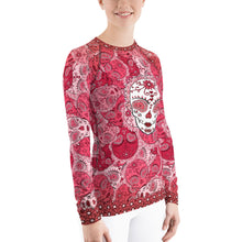 Ruby - Tahoe Sugar Skull Women's Rash Guard - Totally F*ing Brutal