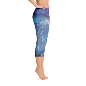 Winter Bones - Tahoe Sugar Skull Capri Leggings - Totally F*ing Brutal
