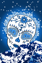 Mountain Moon - Tahoe Sugar Skull Capri Leggings - Totally F*ing Brutal