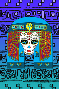 Nile Style - Tahoe Sugar Skull Leggings - Totally F*ing Brutal